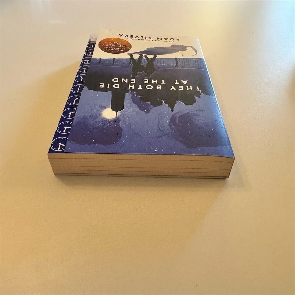 They Both Die at the End Paperback YA Novel by Adam Silvera HarperTeen